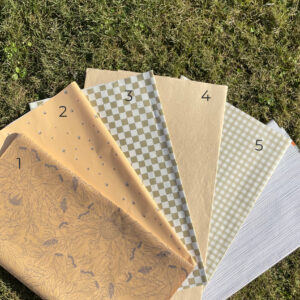 Bouquet papers- Beige neutrals