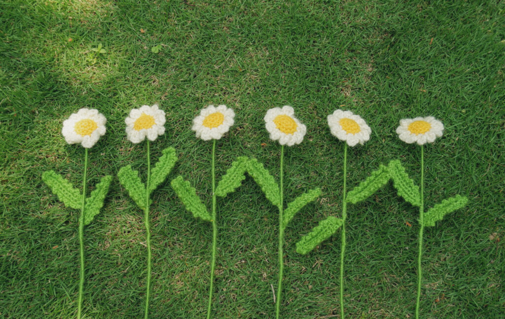 crochet flowers care
