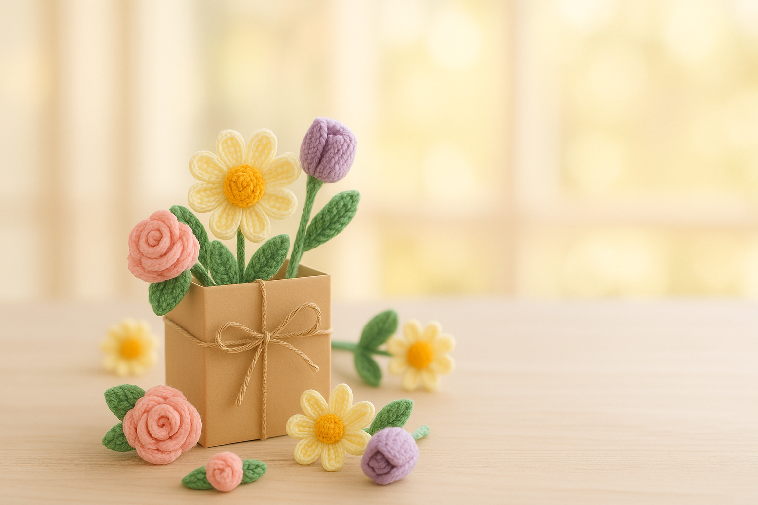 DIY Crochet Flowe