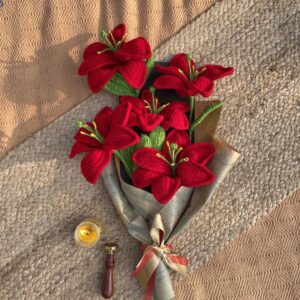 Red Lily Bouquet