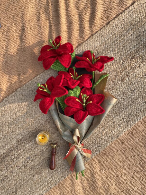 Red Lily Bouquet