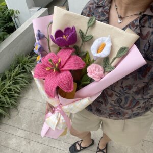 Boujee flowers bouquet