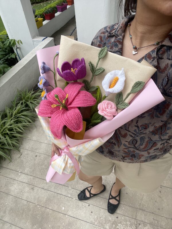 Boujee flowers bouquet
