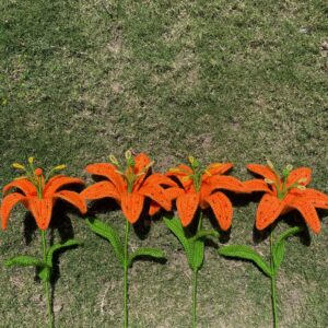 Crochet Tiger lily