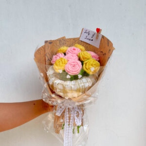 Rosary rose bouquet