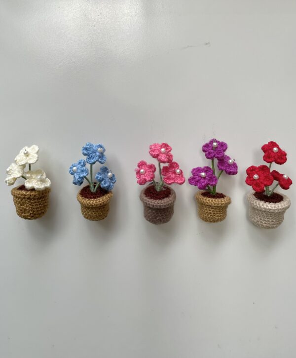 Forget-me-not pot magnet - Image 4