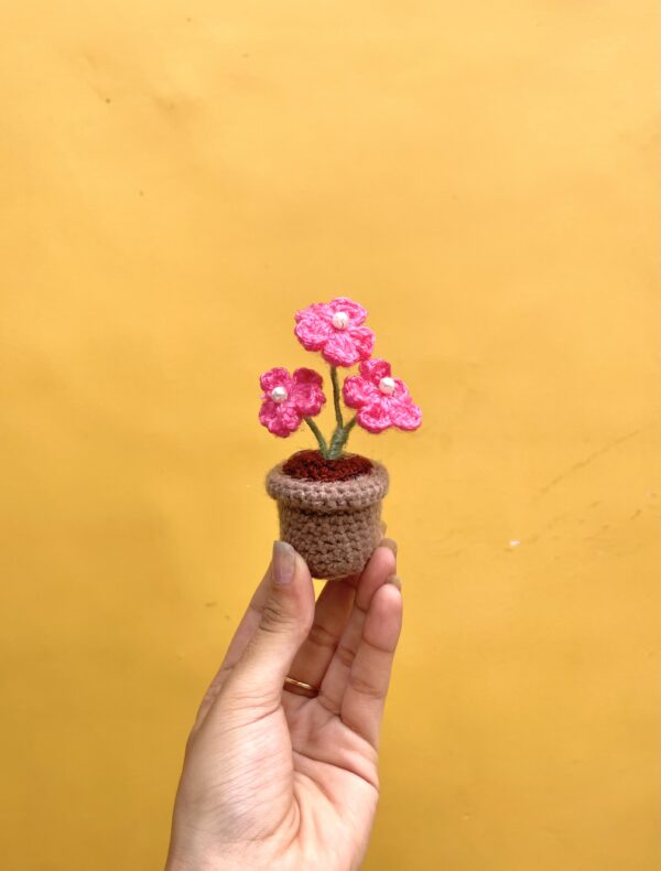 Forget-me-not pot magnet - Image 2